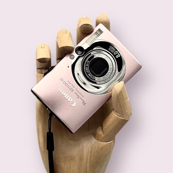 Canon PowerShot SD1100 IS Digital Camera | 8.0 MP | Pink - Picture 1 of 6